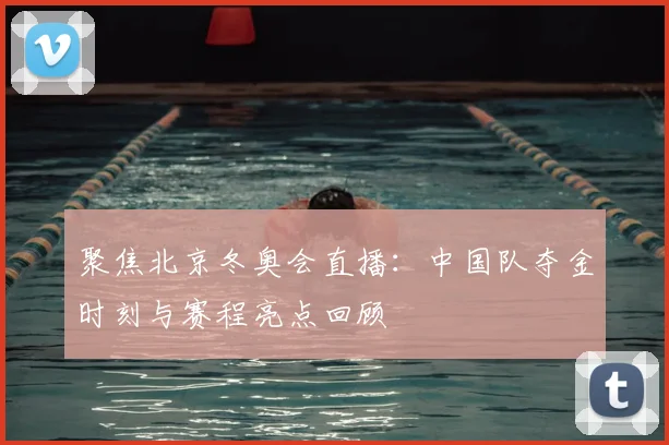 聚焦北京冬奥会直播：中国队夺金时刻与赛程亮点回顾