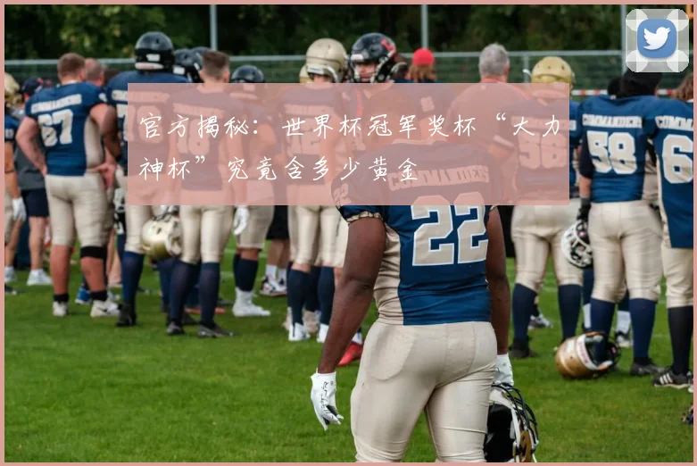 官方揭秘：世界杯冠军奖杯“大力神杯”究竟含多少黄金